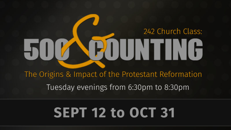500 & Counting: The Origins & Impact of the Protestant Reformation