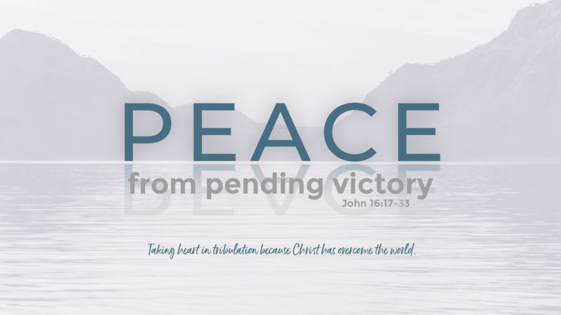 Peace from Pending Victory