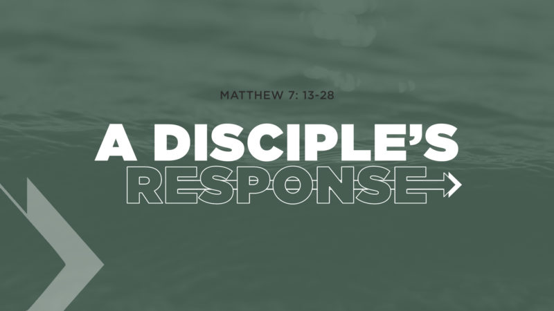 A Disciple\'s Response